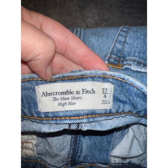 Abercrombie & Fitch The Mom Short High Rise size 27 - Picture 2 of 3